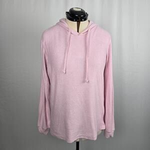All Cloud 100% Organic Bamboo Hoodie Women's M Pink Lilac Pullover NWT